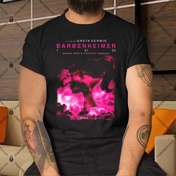 Barbenheimer Movie Poster Shirt