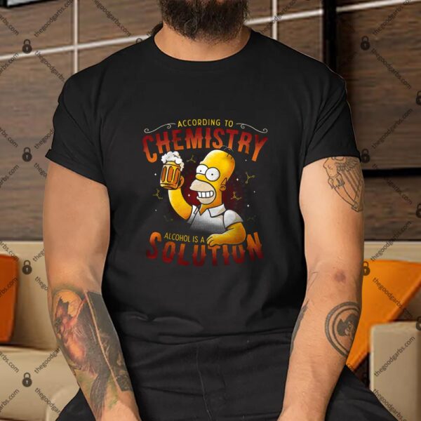 Beer Solution Homer Shirt