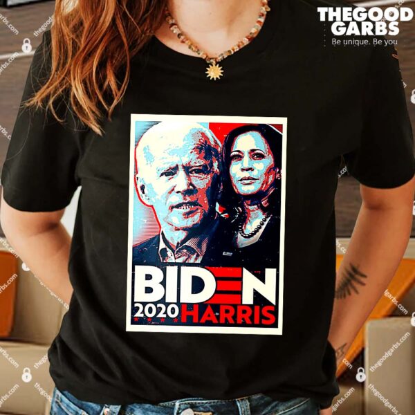 Biden Harris 2024 Vintage Hope Styled Election Poster Shirts