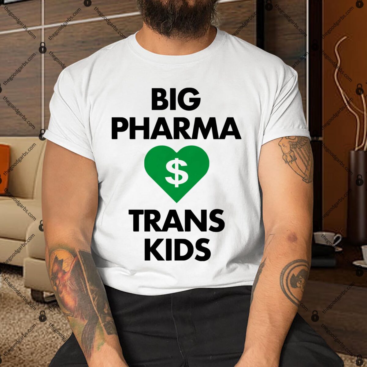 Big Pharma Trans Kids Shirt