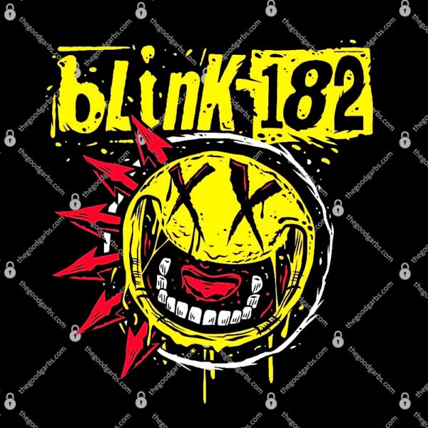 Blink 182 Punk Smiley T-Shirt