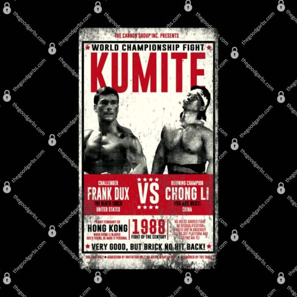 Bloodsport Championship Poster T-Shirt