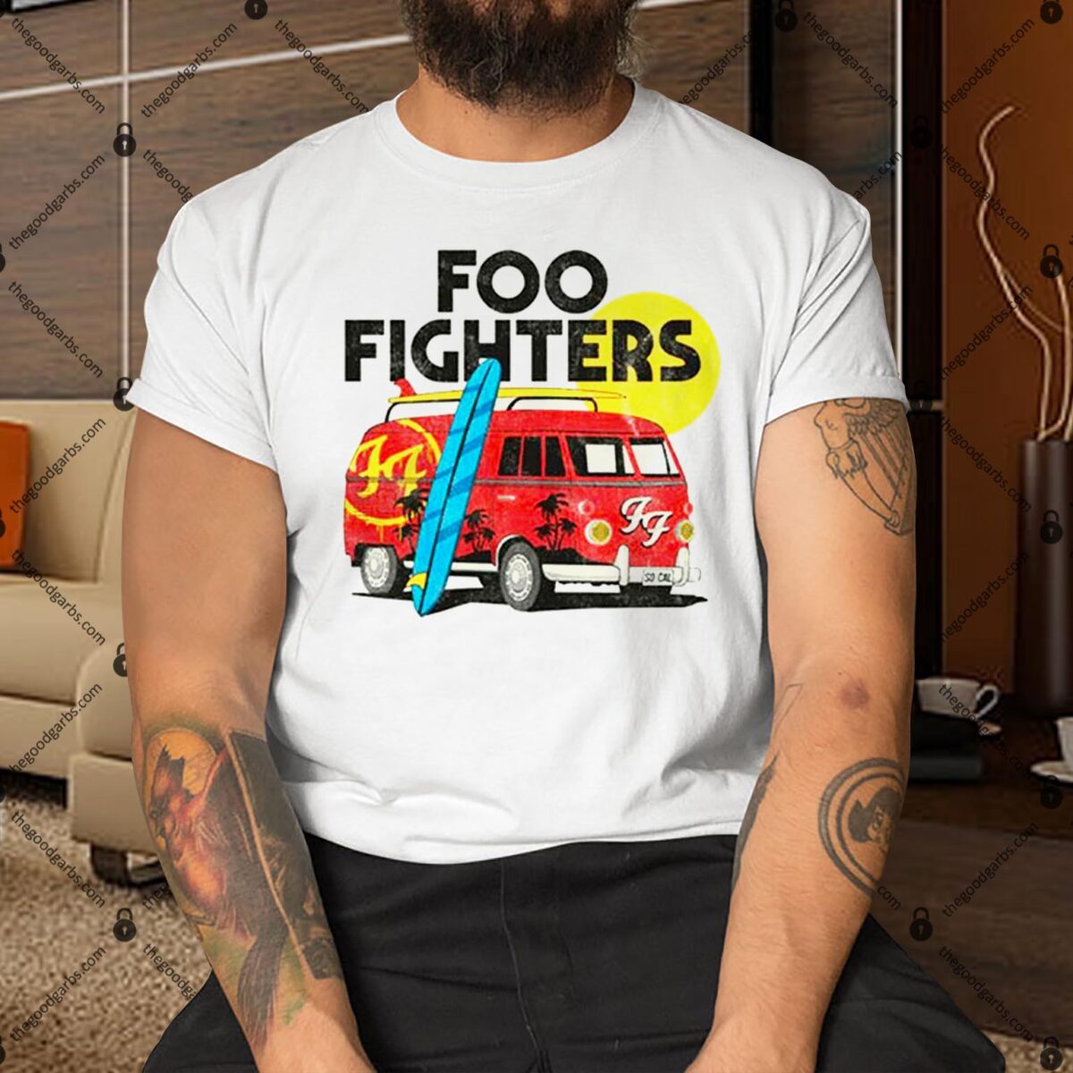 Camper Van Foo Fighters Shirt