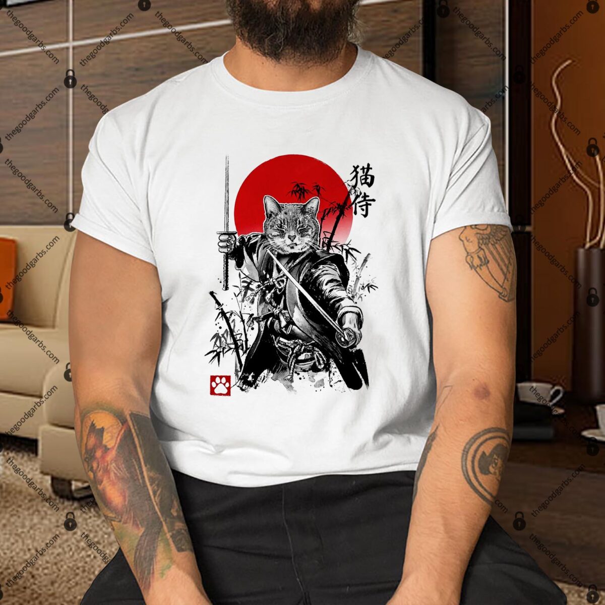 Catsumoto Meowsashi Fairtrade Shirt