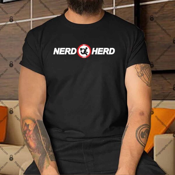 Chuck Nerd Herd Logo Shirt