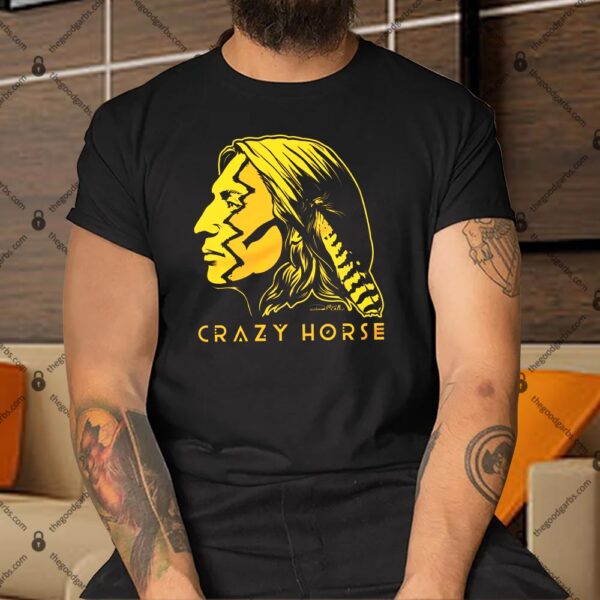 Crazy Horse War Paint Graphic Shirt