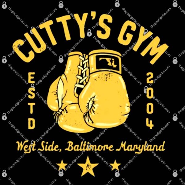 Cutty's Gym West Side Baltimore Maryland T-Shirt