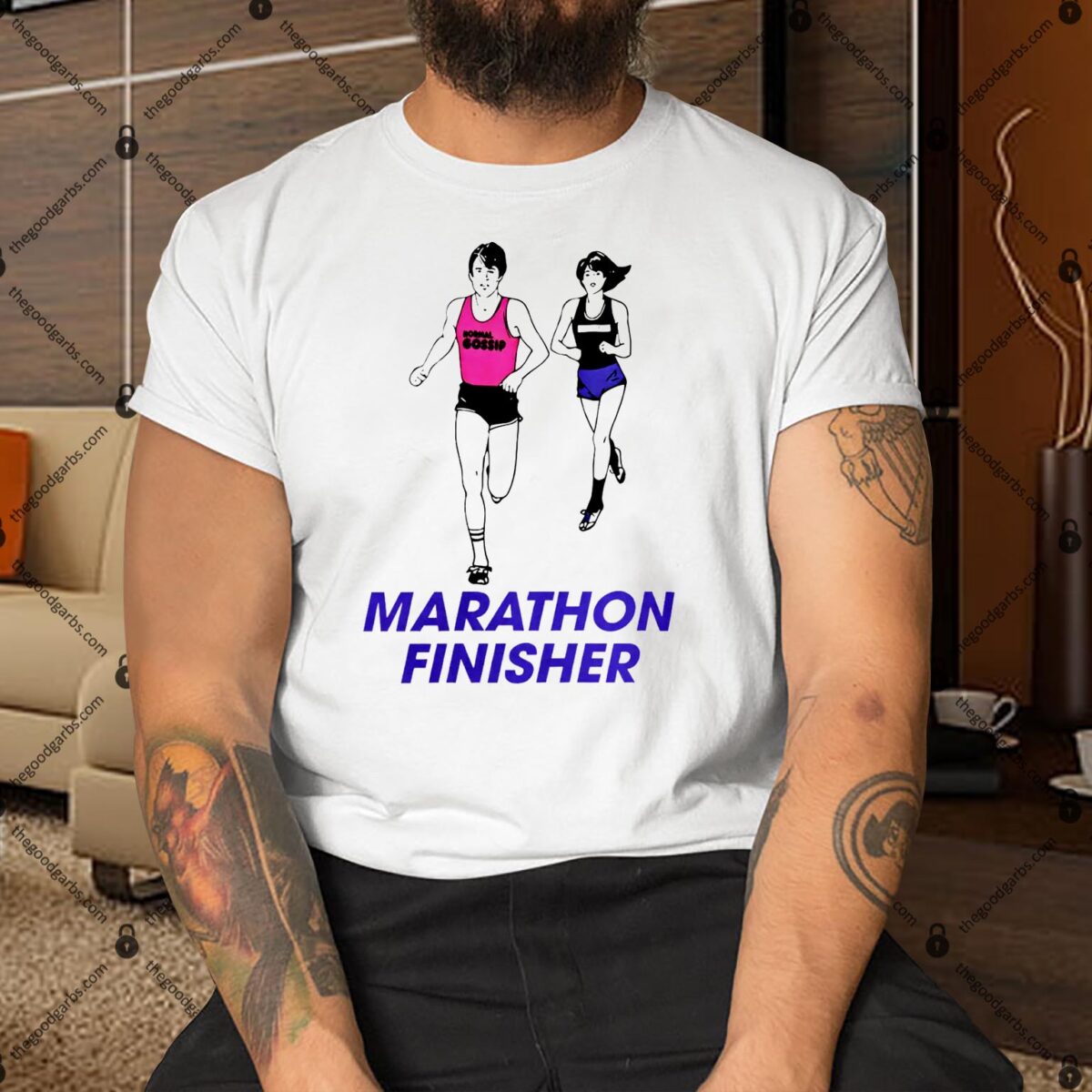 Defector Store Marathon Finisher Shirt