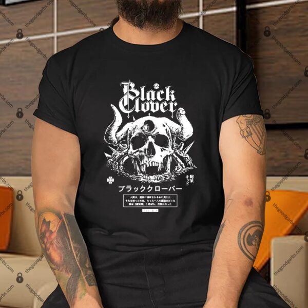Demon Skull Black Clover Shirt