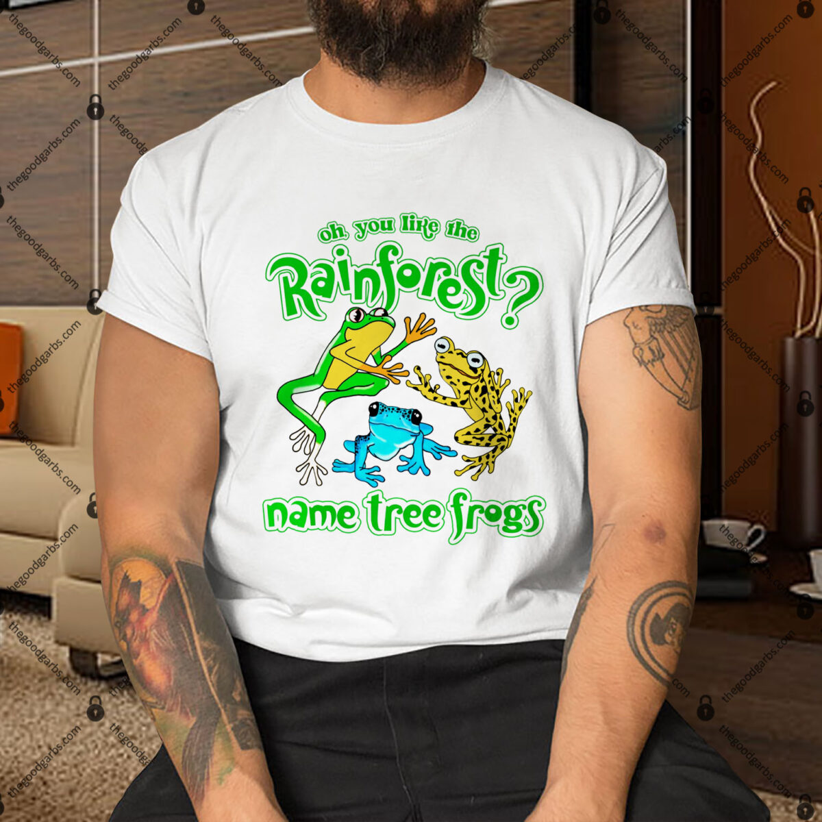 Do You Like The Rainforest Name Tree Frogs Shirt