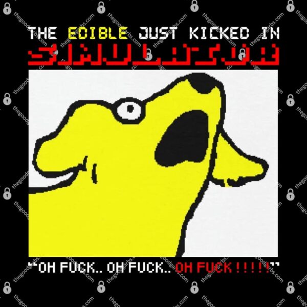 Dog Takes Edible Simulator T-Shirt