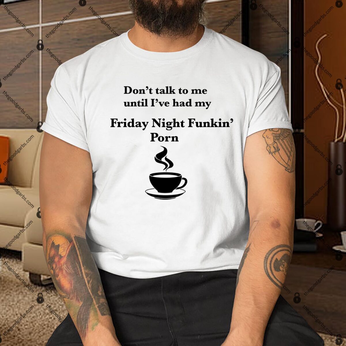 Don't Talk To Me Until I've Had My Friday Night Funkin Porn Shirt