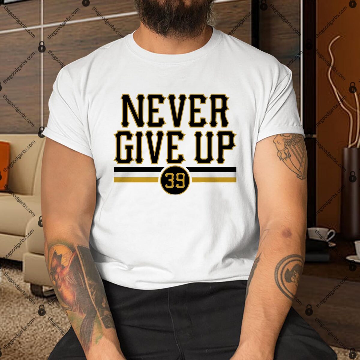 Drew Maggi Never Give Up Shirt