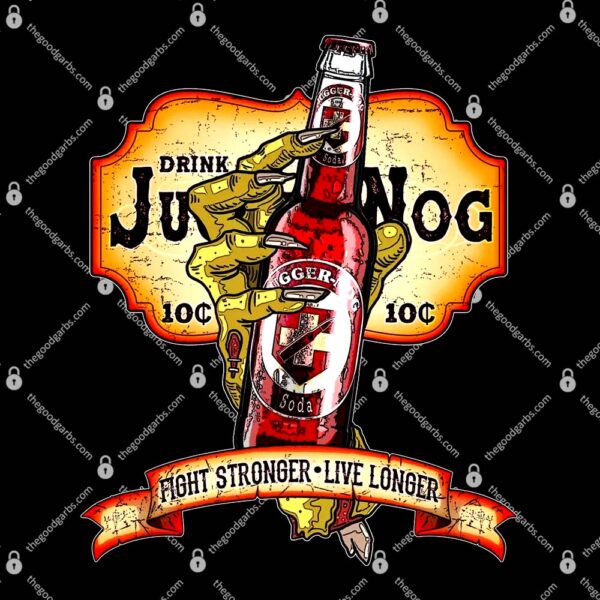 Drink JuggerNog Soda Zombies T-Shirt
