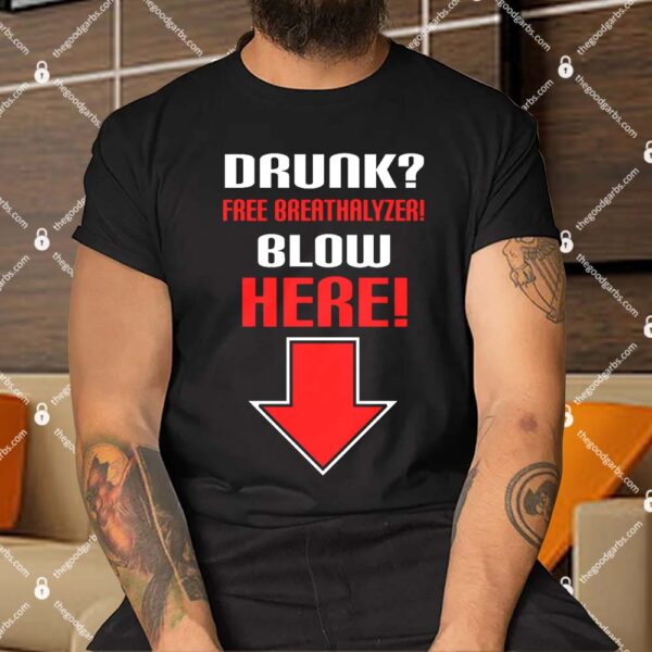 Drunk Free Breathalyzer Shirt