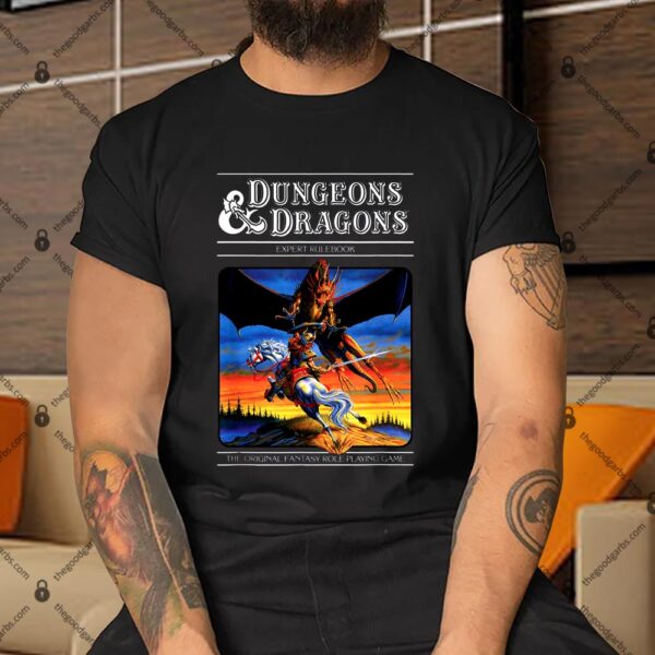 Dungeons & Dragons Vintage Expert Rulebook Shirt