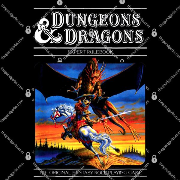 Dungeons & Dragons Vintage Expert Rulebook T-Shirt