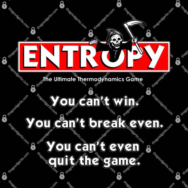 Entropy The Ultimate Thermodynamics Game T-Shirt