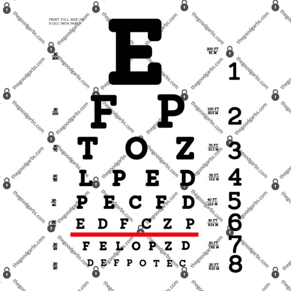 Eye Chart T-Shirt