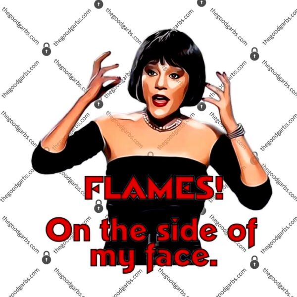 Flames On The side Of My Face Shirt