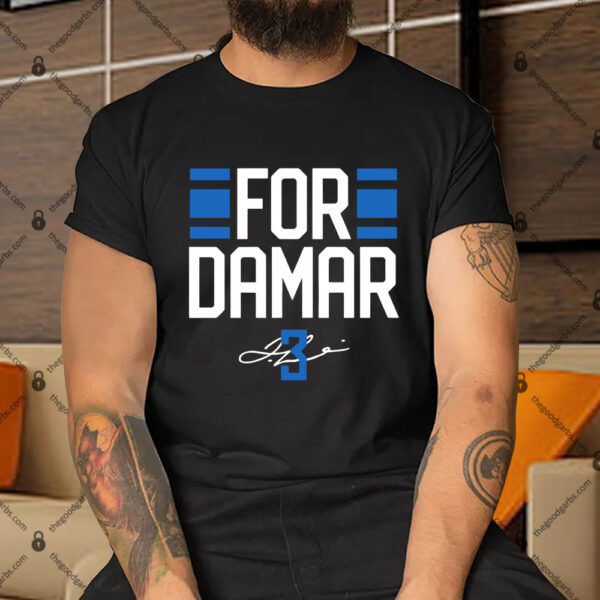 For 3 Damar Hamlin Shirt