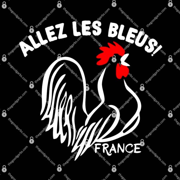 France Soccer Allez Les Bleus World T-Shirt