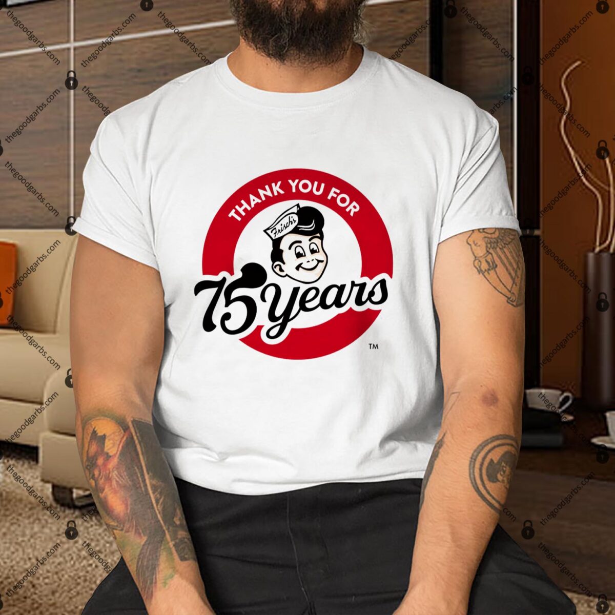 Frisch’s 75 Years Thank You For Shirt