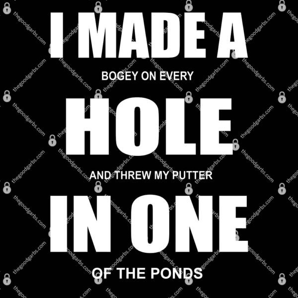 Funny Golf Hole In One Premium T-Shirt