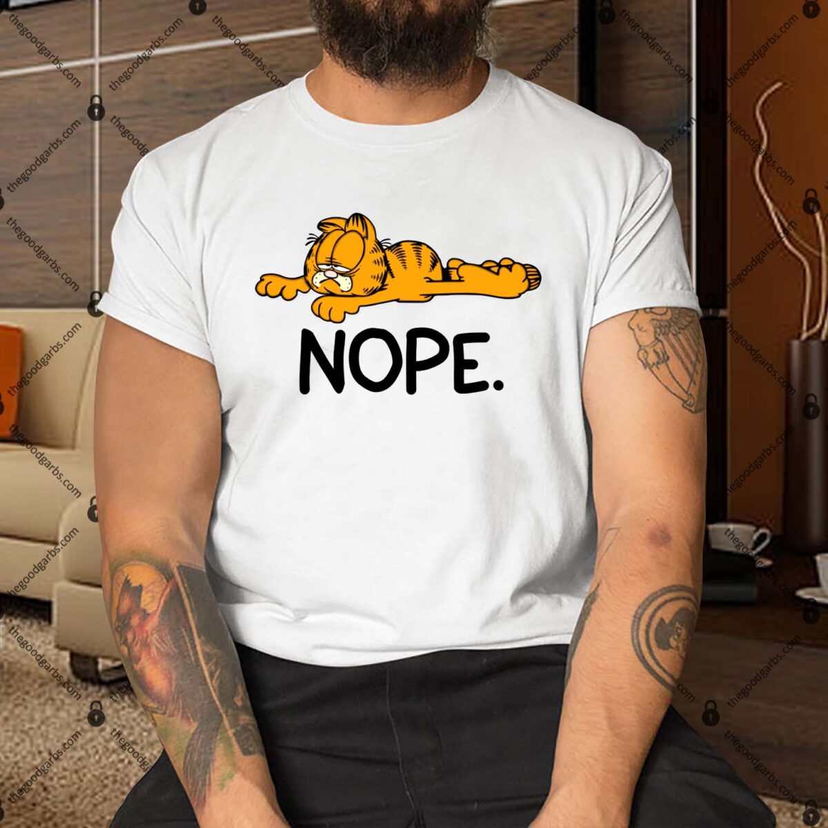 Garfield Nope Shirt