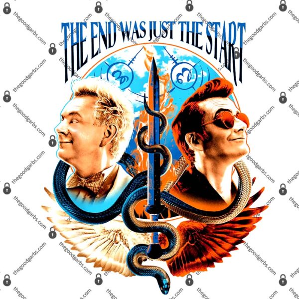 Good Omens The End Was Just The Start T-Shirt