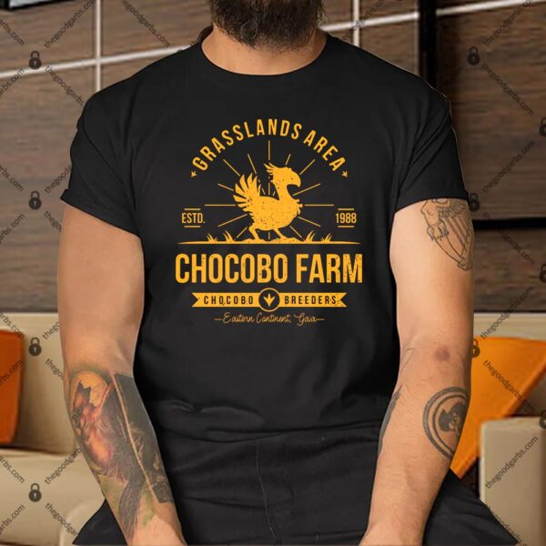 Grasslands Area Chocobo Farm Chocobo breeder T-Shirt