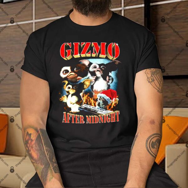Gremlins Gizmo After Midnight Men's Black Shirt