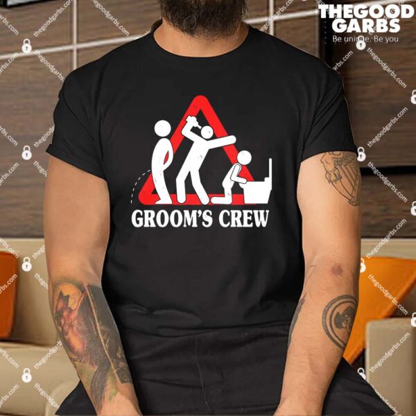 Grooms Crew Drunk Bachelor Party Shirt