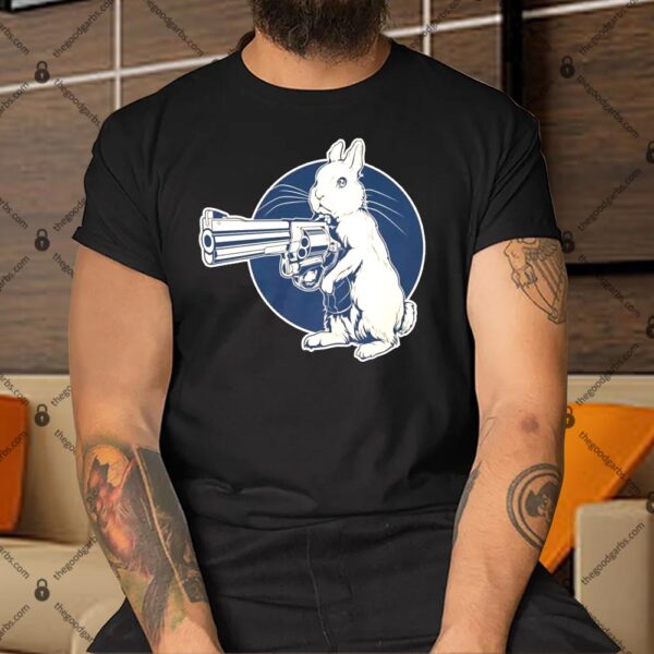 Hare Trigger Gangster Bunny Shirt
