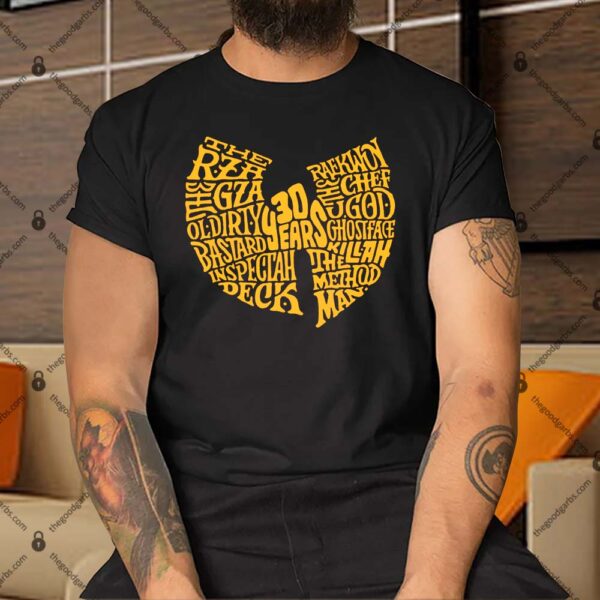 Hip Hop - 30 Years WuTang Shirt