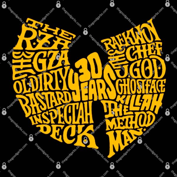 Hip Hop - 30 Years WuTang T-Shirt