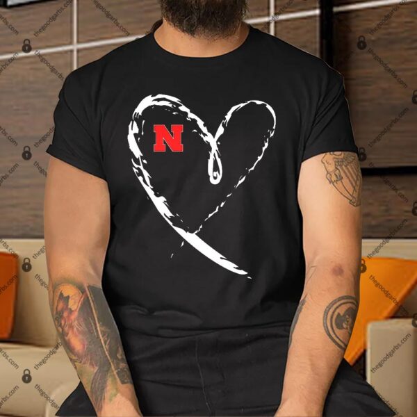 I Heart Love Nebraska Football Shirt