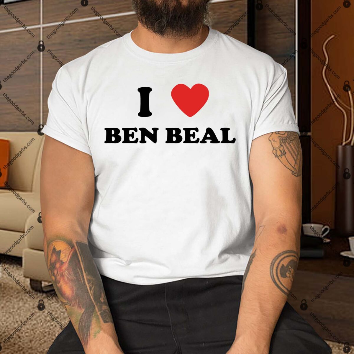 I Love Heart Ben Beal Shirt