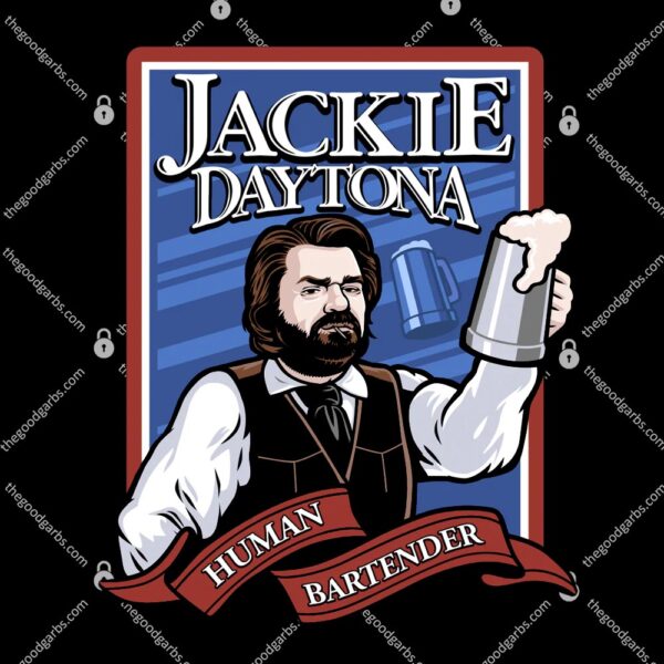 Jackie Daytona Regular Human Bartender T-Shirt