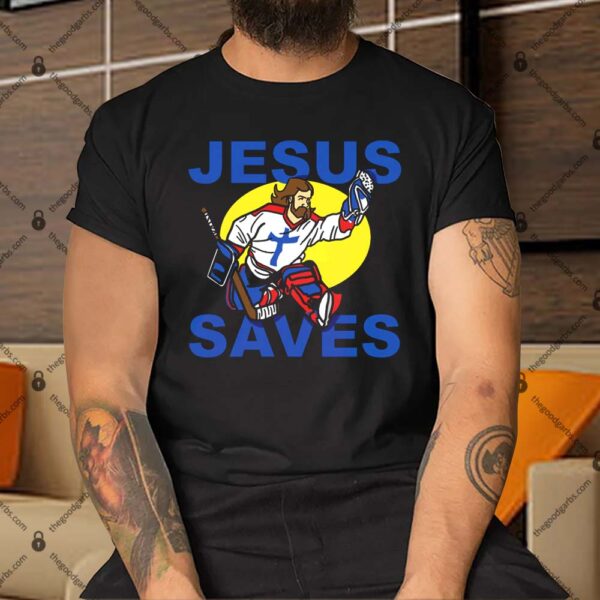 Jesus Saves Goalie Shirt