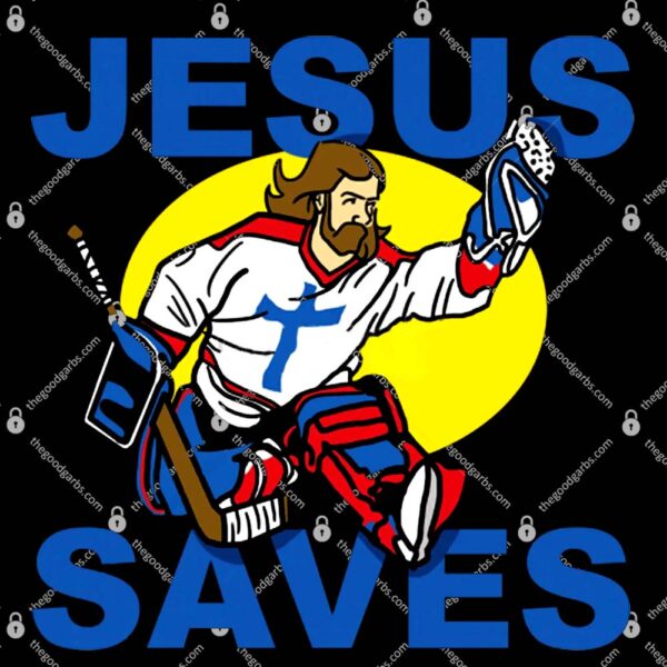 Jesus Saves Goalie T-Shirt