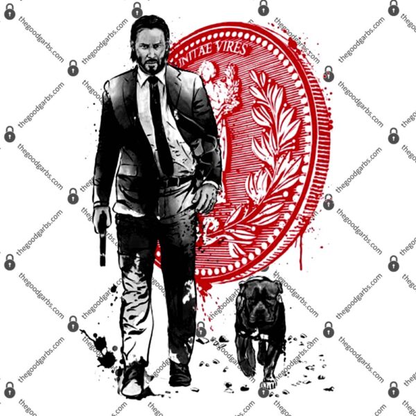 John Wick Lone Hitman and Cub T-Shirt