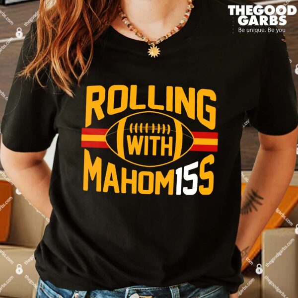 Kc Football Rolling With Mahomes Women Shirt