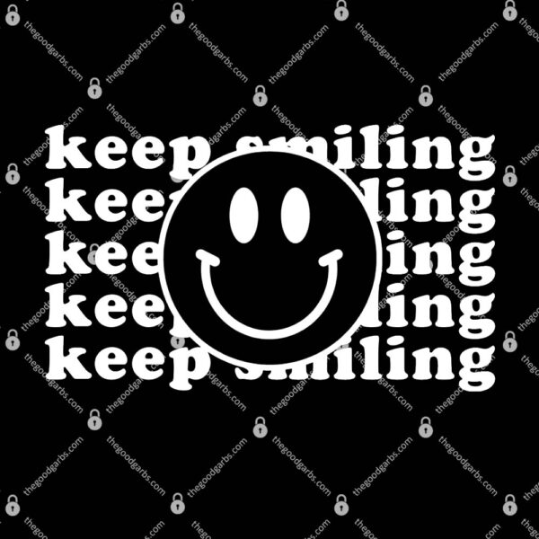 Keep Smiling Happy Face T-Shirt
