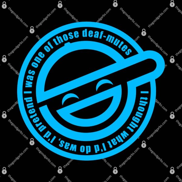 Laughing Man Pretend Deaf Mutes Ghost In The Shell T-Shirt