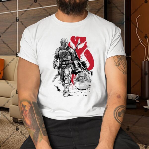 Lone Hunter and Cup Shirt