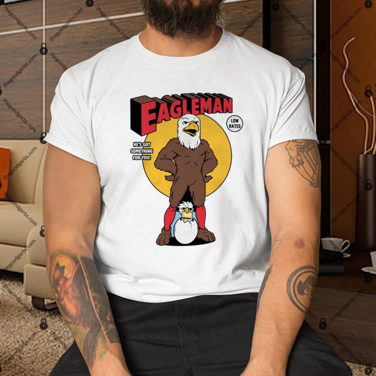 Look at those Low Rates Eagleman Shirt