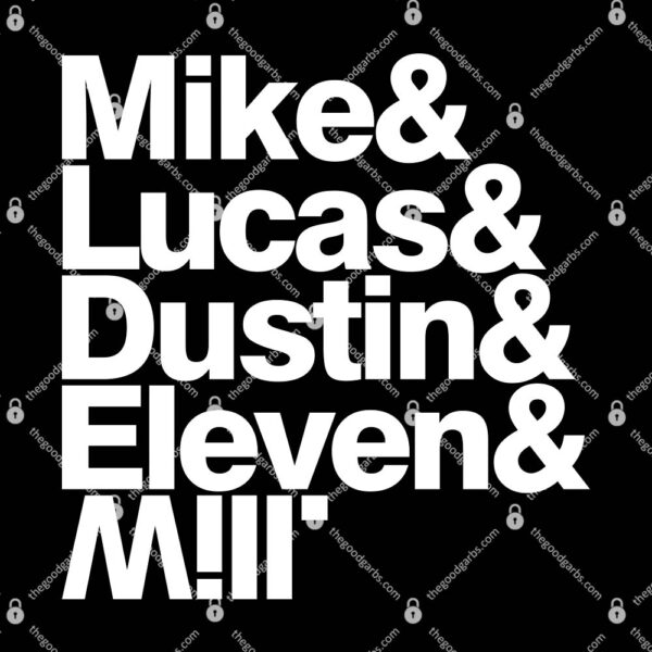 Mike & Lucas & Dustin & Eleven & Will Unisex T-Shirt