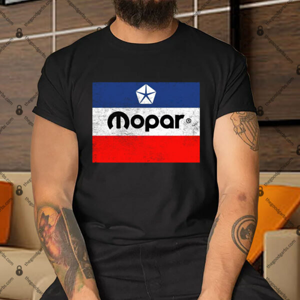 Mopar Classic Logo Distressed Shirt
