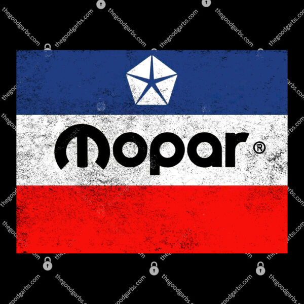 Mopar Classic Logo Distressed T-Shirt